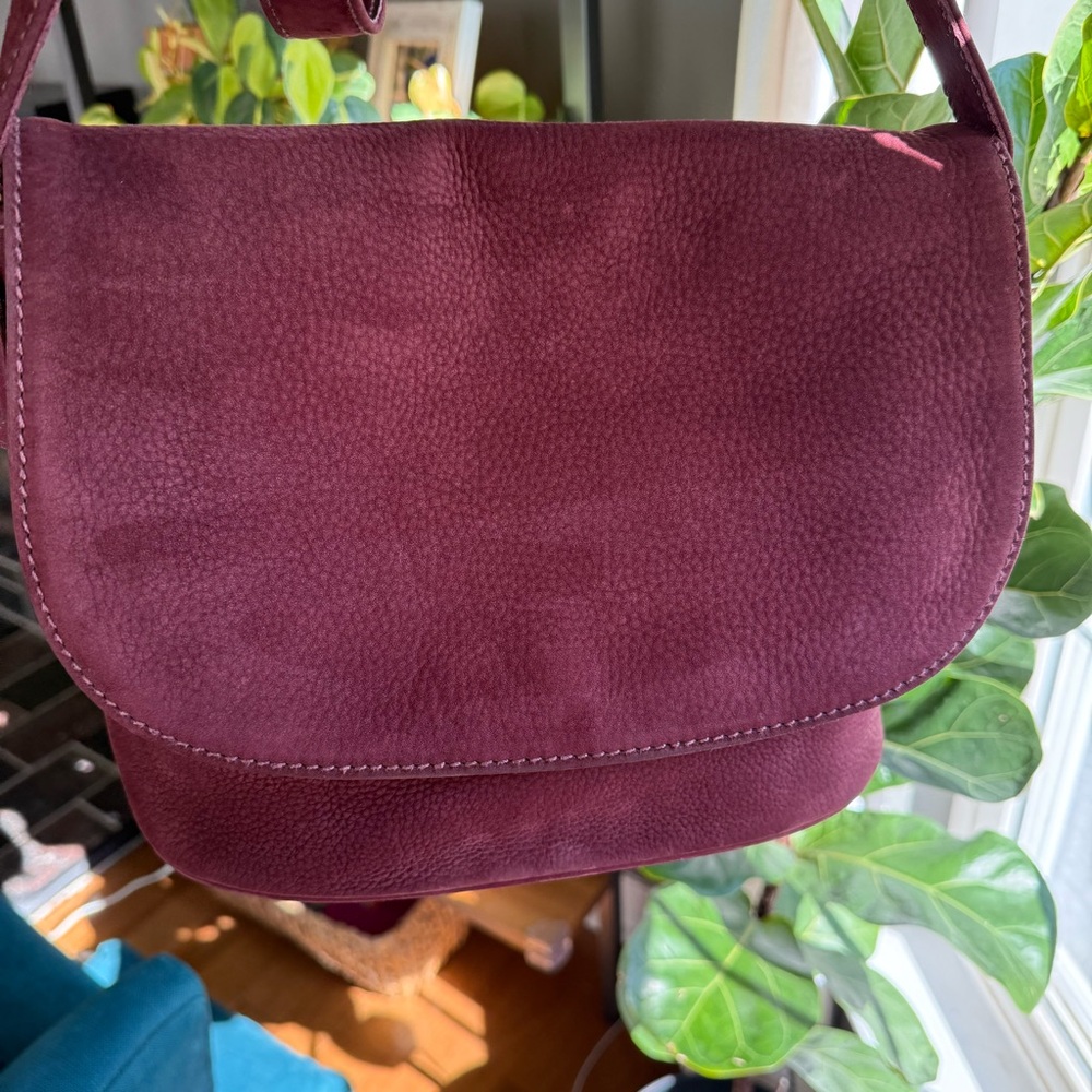 Vintage Coach Sonoma Nubuc flap 4935 Elderberry
